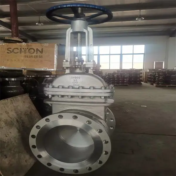 PL41H-25C DN80喷焊司太立排渣闸阀 硬质合金耐磨排渣阀