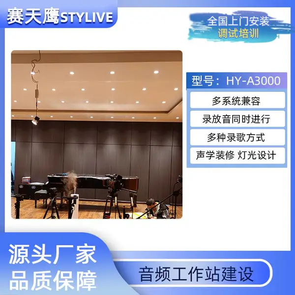 赛天鹰 录音棚家庭影院装修设计隔音房直播间声学改造工程