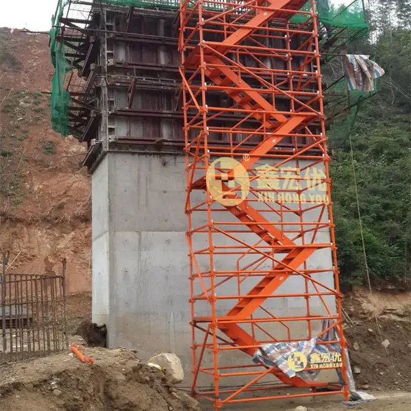 Z字型 桥梁路桥施工 安全爬梯 墩柱爬梯 桥梁建筑爬梯