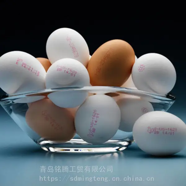 铭腾 咸鸭蛋包装盒日期喷码机 喜多力松花蛋喷码机