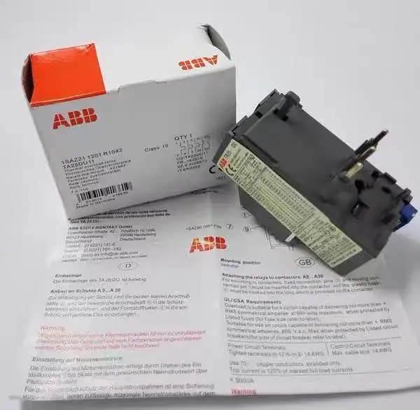 ABB�ȹ��ؼ̵���TA25DU-32M 24-32A�����ɵ��� ���ر�����