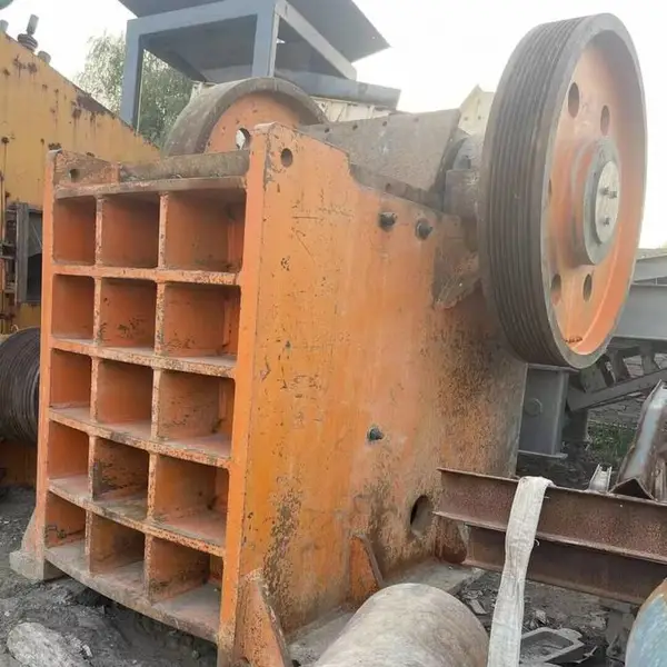 供应二手建设路桥PE750x1060颚式破碎机,砂石线粗破设备