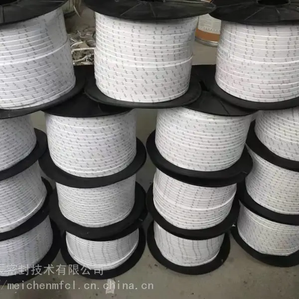 带状柔性四氟垫片,带有背胶的膨胀聚四氟乙烯密封带