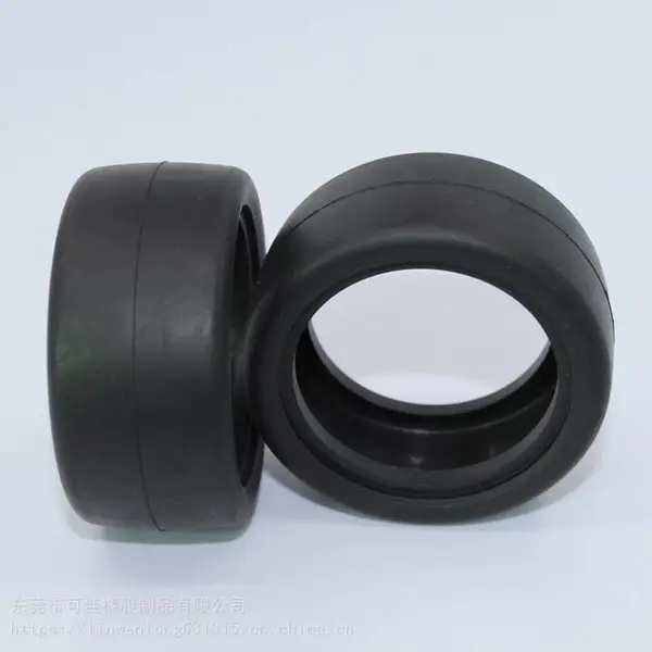 1:10RC模型车竞速/漂移用轮胎 光头遥控车胎皮52.5MM