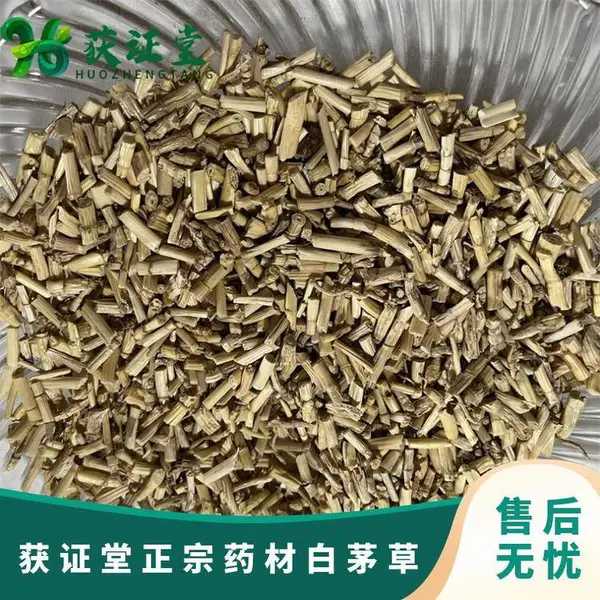 获证堂正宗药材白茅草 无硫中药材丝茅草 原材料白茅根出售