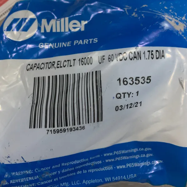 ���ƹ�Ӧ MILLER ���� MIL 163535