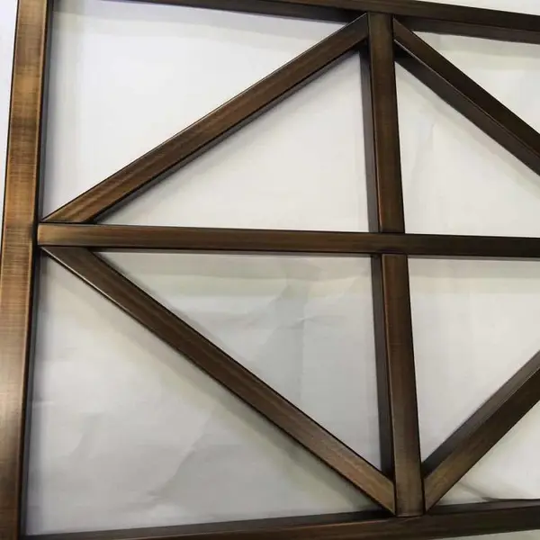佛山304拉丝青古铜不锈钢屏风隔断 不锈钢屏风制品