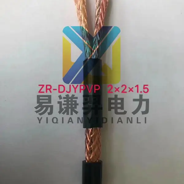 额定电压 500V 计算机电缆 ZR-DJYPVP 2*2*1.5
