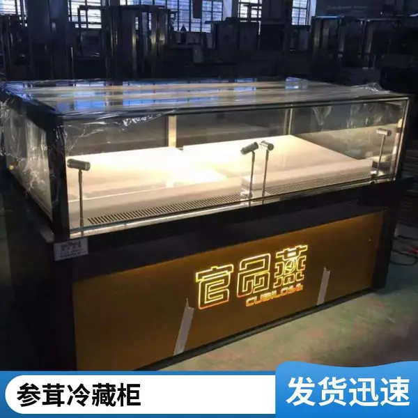 虫草柜 药材冷藏柜 单层虫草柜 燕窝展示冷柜鹿茸保鲜柜