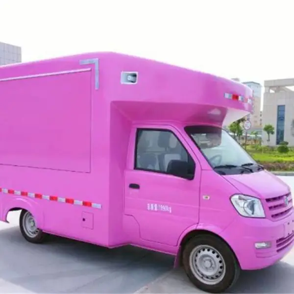 厂家定制:蓝牌流动售货汽车、冰淇淋冷饮美食餐饮车