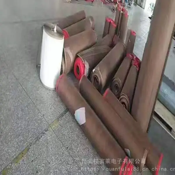 特氟龙高温布/特氟龙输送带/***300度封口胶带/四氟布