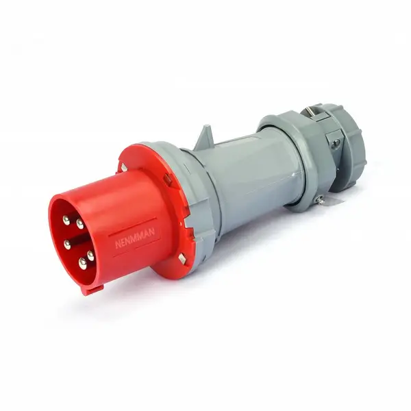 NENMMAN上曼TYP-1235防水工业插头5P 63A IP44全新正品
