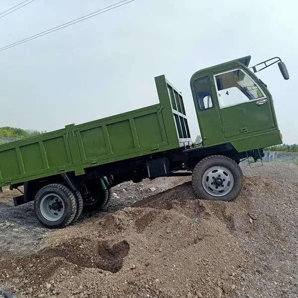 四驱四轮拖拉机 工程专用四不像运输车 拉沙拉土自卸运输车