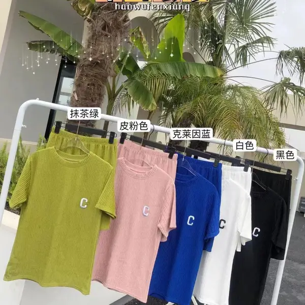 浙江绍兴摆地摊服装货源哪里进货女学生休闲运动套装速干运动女士休闲套装