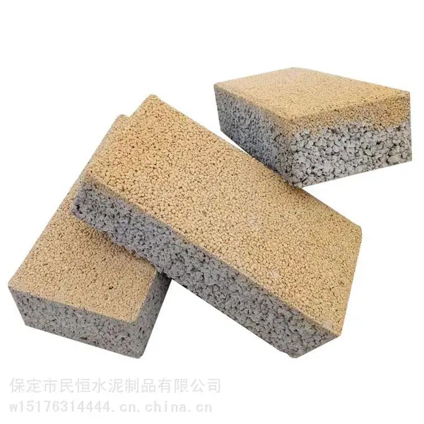 保定透水砖 100*200*60透水砖 保定市透水砖厂家