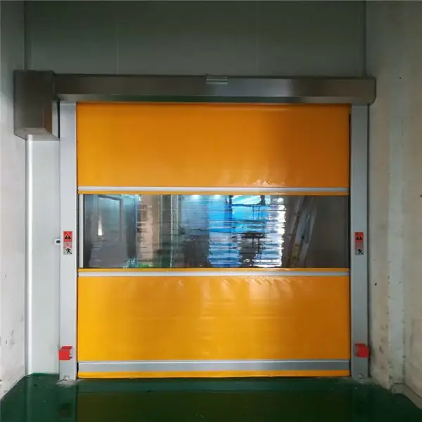 厂房需要门禁的车间使用兴德高速卷帘门、刷卡高速卷门、密码