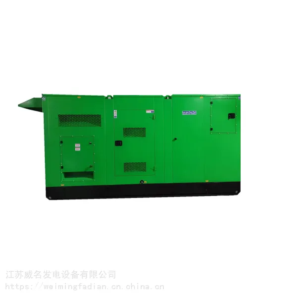 威名定制款带防雨檐柴油发电机组静音箱 机组低噪音 防风防雨隔音箱