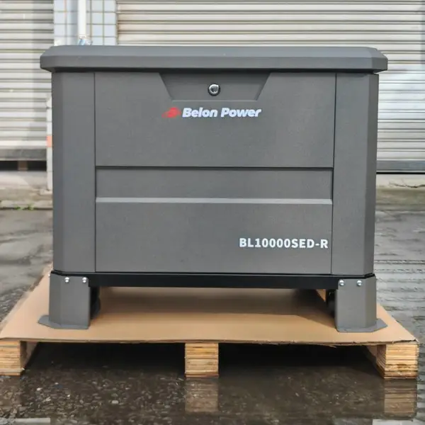 贝隆通用8KW 三相 380V 静音多燃料发电机 油气甲烷丙烷通用