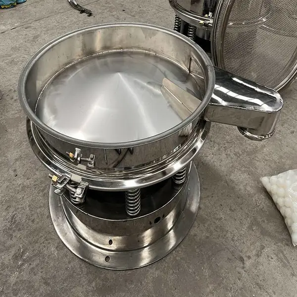 饲料不锈钢圆形振动筛超声波振动筛选机重晶石粉旋振筛振动筛震动筛