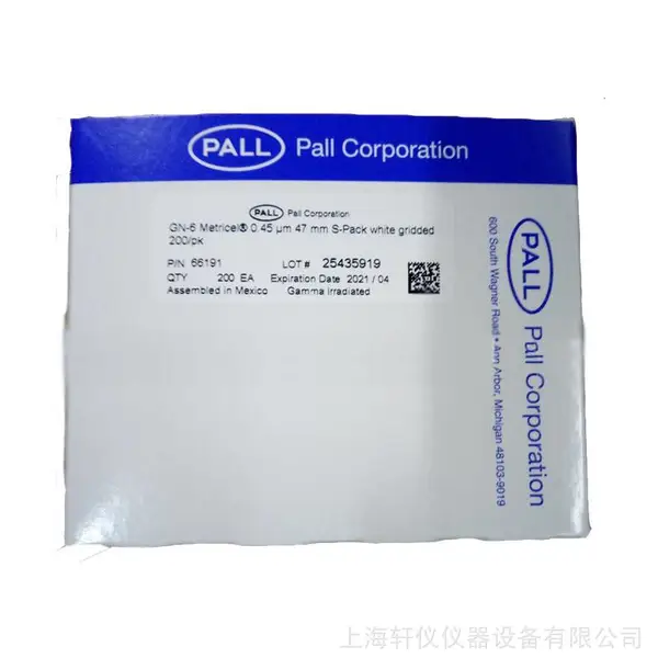 PALL66191΢������ר����ĤGN-6�޾�Ĥ47MM0.45UM�����Ķ�2000Ƭ/��
