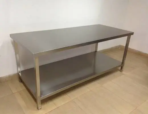 成都厨具厂双层工作台