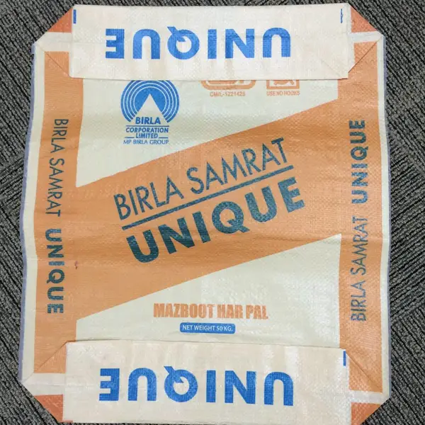 HDPE/PP Woven Sacks 彩印方底内阀口袋 覆膜腻子粉包装袋 防潮防水编织袋