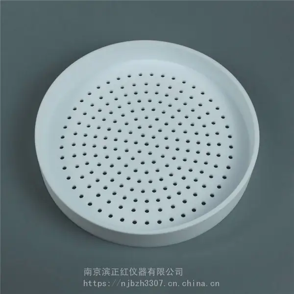 孔径3mmPTFE套筛固废检测四氟筛子配聚四氟乙烯托盘盖子