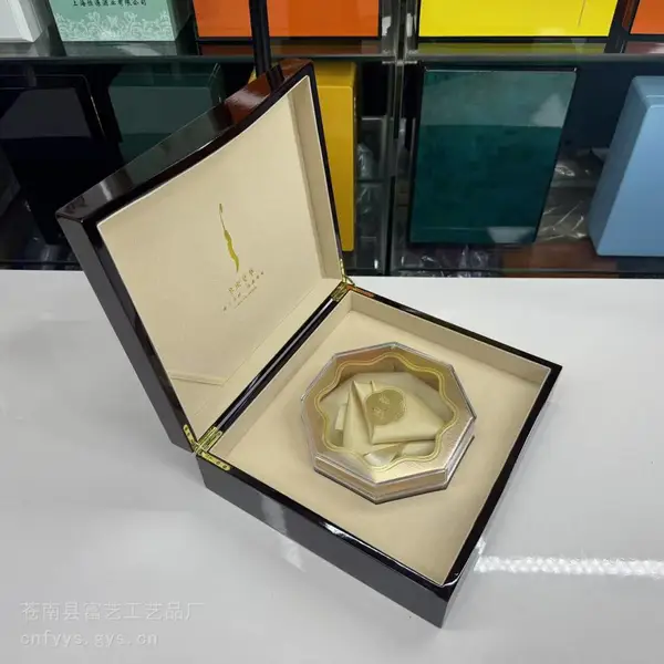 木盒生产厂家 藏红花木盒包装 首饰化妆品木盒 小罐茶木盒烤漆木盒定制