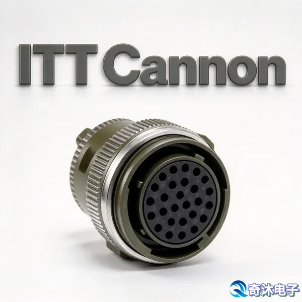 ITT Cannon MKJ1B6C17-85PA 航空连接器 压接装配便捷 军标品质