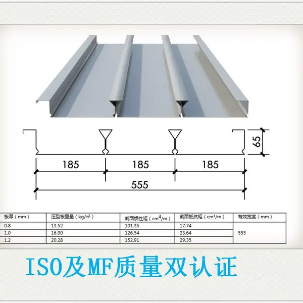 辉睿YX75-293-880压型钢板楼承板图集