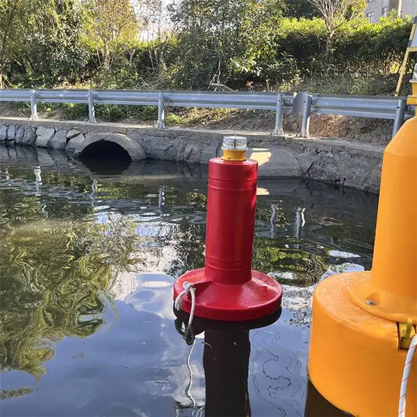 内河养殖分界浮体 淡水水产养殖区块定点警戒标记浮筒
