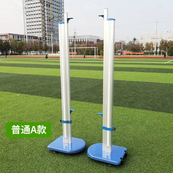 龙泰体育 学校铝合金升降跳高架 4米长玻璃钢跳高横杆
