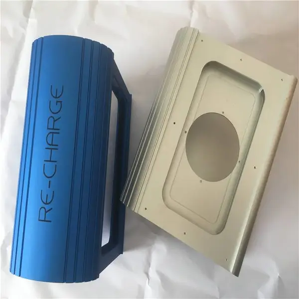 供应电源盒子铝合金 方形/圆形充电器机箱外壳铝材壳体型材