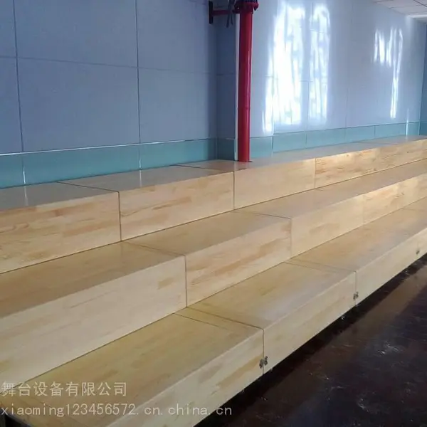 音乐教室用木质合唱台 尺寸科定制