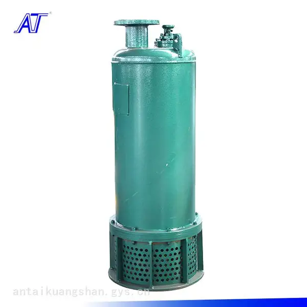 BQS37kw矿用隔爆型潜水排沙电泵 安泰泵业防爆潜水排污泵