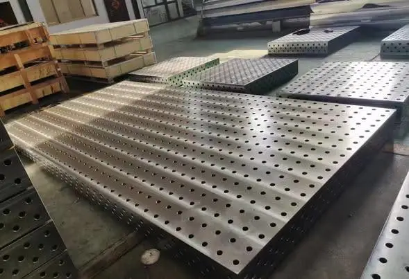 灰铸铁机械臂焊接平台钢件耐磨性高高精度大量现货君源