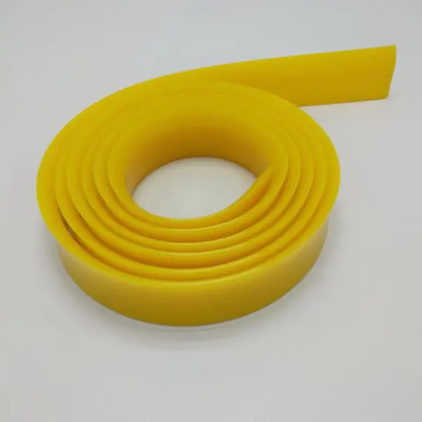 刮胶 50x9x3060MM 55 60 65度黄色红色 单边斜 斜刮 进口料 耐磨耐溶剂