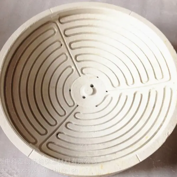 销售陶瓷纤维炉盘1200度炉底盘硅酸铝异形品 装电阻丝工业电炉盘 炉用材料