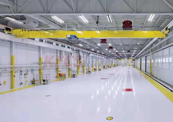 3吨洁净房无尘行车 无尘室悬挂天车 沈阳单梁防尘起重机