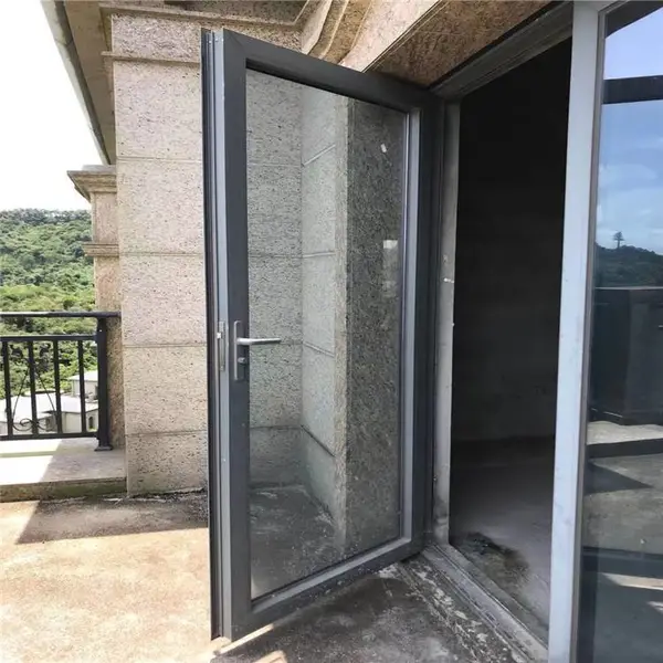 深圳铝合金平开门定制 75款式 防尘防水 恒康胜 免费报价