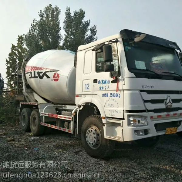 出售一批豪沃欧曼德龙后八轮搅拌车二手自卸车