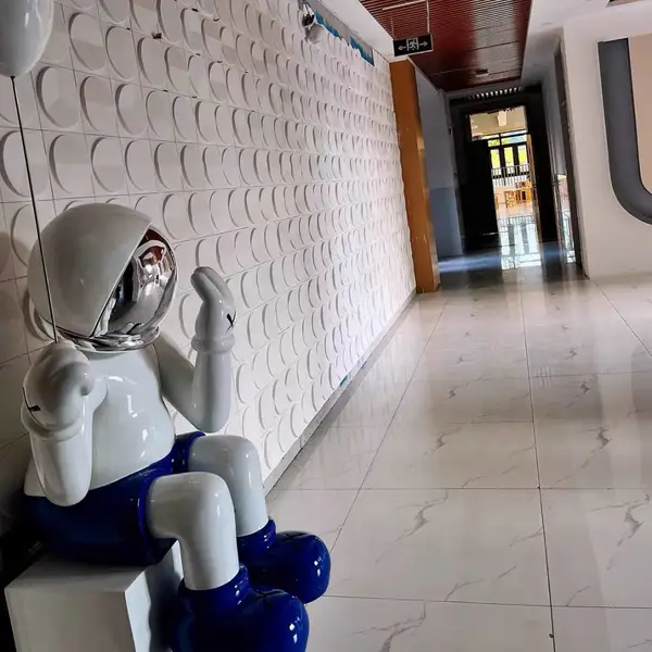 湖南PU时钟构件网红3D艺术背景墙门头装饰和弦构件