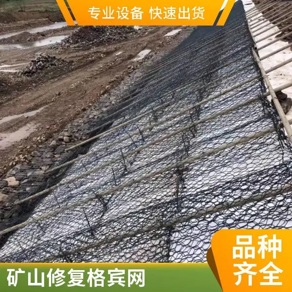 石笼网 雷诺护垫 边坡工程 2.5x2x0.3m 镀锌丝 联企网业
