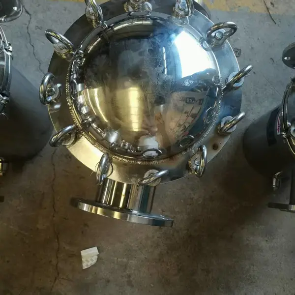 铸钢直通篮式过滤器 热力冷却水管道 管路杂质分离设备