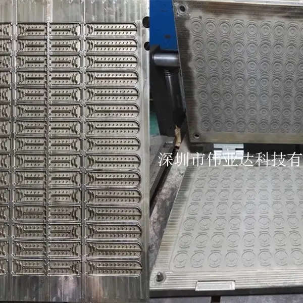 CNC模具加工设计3D精密橡胶模具 硅橡胶零配件模具定做加工厂