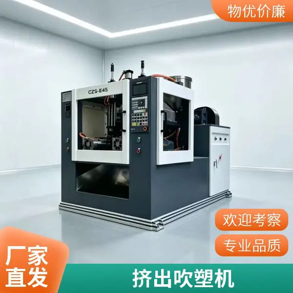 成中胜CZS-E45微型挤出吹塑机 全自动控制 适用于香水瓶 精油瓶