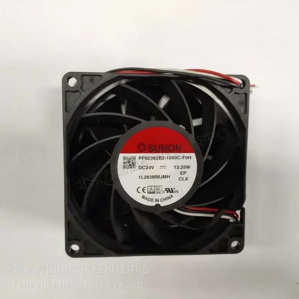 PF92382B2-1000C-F9H SUNON建准 24V 服务器轴流风扇