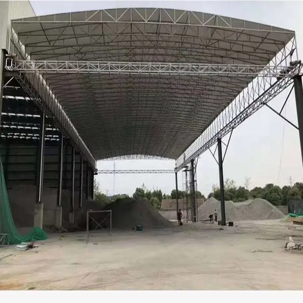 湖南邵阳 养殖场围挡棚 XYSY-17 饲草存放棚 防潮护料