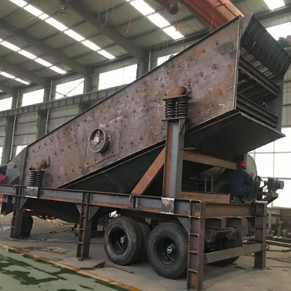 豫晖移动式建筑垃圾破碎站轮胎破碎机