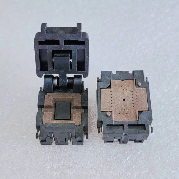 ����ԭװSocket PLASTRONICS ��װQFN8оƬ������08TN13A18060 ����ʽ